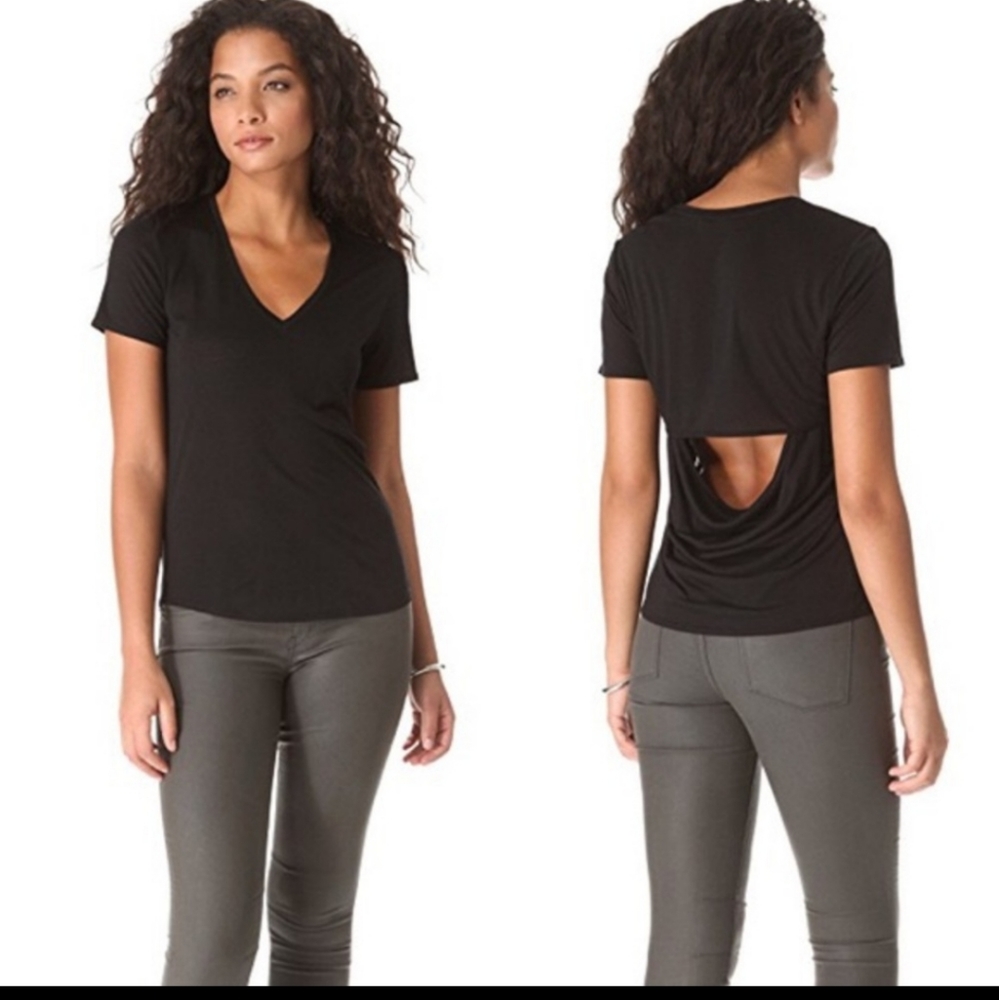 Helmut Lang V-Neck w/ open back detail. EUC